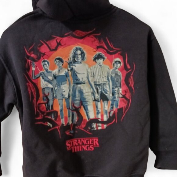 Bundle of 2 Boys Hoodies – Zara Stranger Things & Under Armour Hockey Size 8-10 - Picture 4 of 15